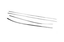 Окантовка окон Нержавеющая сталь (4 шт.) фото 3 Окантовка окон Нержавеющая сталь (4 шт.) фото 3