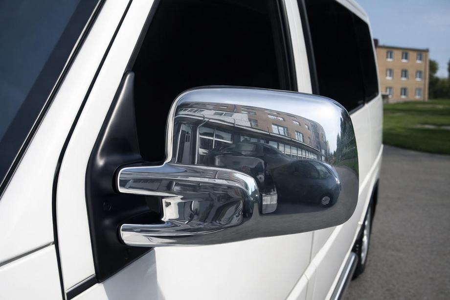 Volkswagen T4 Caravelle/Multivan 1990–2003 гг. Накладки на Зеркала (2 шт., пластик) Image