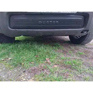 Зимняя нижняя накладка на решетку радиатора Renault Duster 2008–2017 гг. фото 2