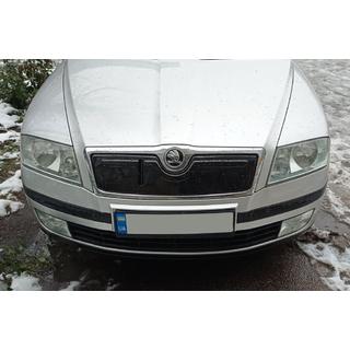 Skoda Octavia A5 2004-2010 Зимняя накладка на решетку