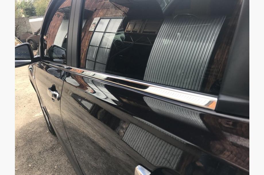 Nissan Qashqai 2010-2014 гг. Наружные накладки на двери (4 шт, нержавейка) Фото 3