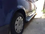 Volkswagen T5 Transporter 2003-2010 гг. Боковые Подножки Maya V2 (2 шт., Алюминий) фото 2