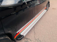 Volkswagen T5 2010-2015 гг. Боковые Подножки Maya V2 (2 шт., Алюминий) фото 4