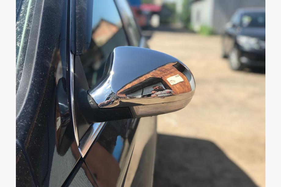Volkswagen Passat B6 2006-2012 гг. Накладки на Зеркала (2 шт., Нержавейка) Libao - Хромированный пластик Фото 2
