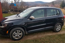 Volkswagen Tiguan 2007-2016 гг. Накладки на Зеркала (2 шт., Нержавейка) фото 5