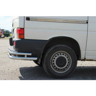 Задние двойные уголки AK003-Double (2 шт., нержавейка) Volkswagen T4 Transporter 1990-2003 гг. фото 3
