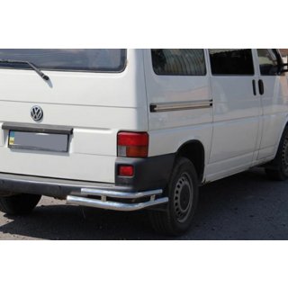Задние двойные уголки AK003-Double (2 шт., нержавейка) Volkswagen T4 Caravelle/Multivan 1990–2003 гг. фото 4