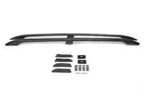 Nissan Qashqai 2007-2010 гг. Черные рейлинги фото 2