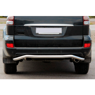 Задняя защита AK008 Toyota Land Cruiser Prado 120 2002-2009 гг. фото 2
