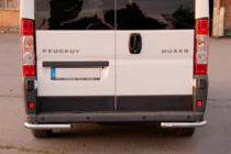 Fiat Ducato 2006-2025 гг. Задние уголки AK003 (2 шт., нержавейка) фото 4