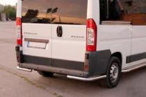 Fiat Ducato 2006-2025 гг. Задние уголки AK003 (2 шт., нержавейка) фото 5