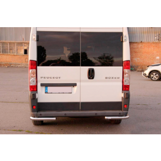 Задние уголки AK003 (2 шт., нержавейка) Fiat Ducato 2006-2025 гг. фото 2