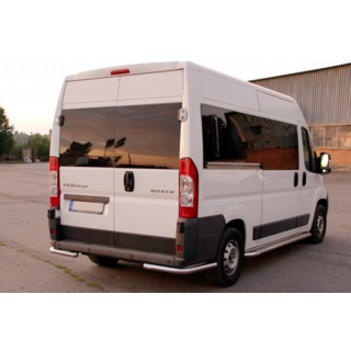 Задние уголки AK003 (2 шт., нержавейка) Fiat Ducato 2006-2025 гг. фото 3