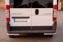 Peugeot Boxer 2006-2025 гг. Задние уголки AK003 (2 шт., нержавейка) фото 6