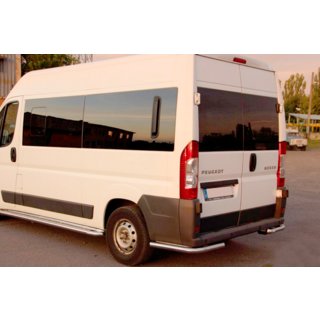Задние уголки AK003 (2 шт., нержавейка) Peugeot Boxer 2006-2025 гг. фото 3