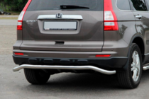 Honda CRV 2012-2016 гг. Задняя дуга AK008 (нержавейка) фото 1