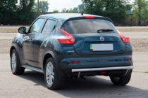 Nissan Juke 2010-2019 гг. Задняя дуга AK002 (нержавейка) фото 3