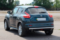 Nissan Juke 2010-2019 гг. Задняя дуга AK002 (нержавейка) фото 3
