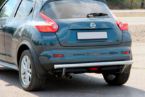 Nissan Juke 2010-2019 гг. Задняя дуга AK002 (нержавейка) фото 1