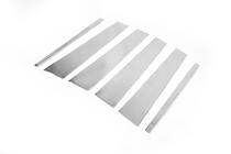 Накладки на дверные стойки из нержавеющей стали фото 4