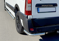 Задние уголки AK003 (2 шт., нержавейка) фото 7