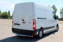 Nissan NV400 2010-2024 гг. Задняя дуга AK011 (нержавейка) фото 3