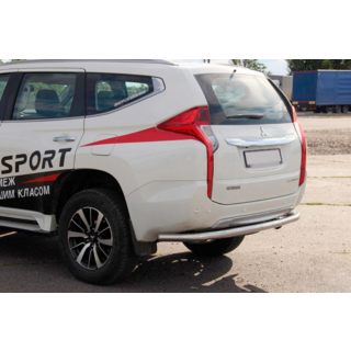 Задняя Защита AK005 (Нержавейка) фото 1