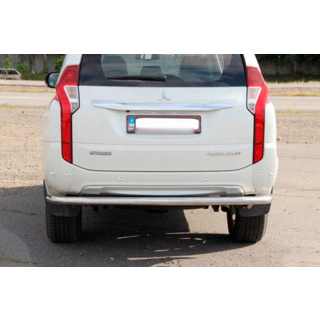 Задняя Защита AK005 (Нержавейка) фото 4