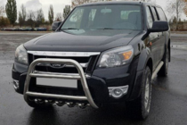 Ford Ranger 2007-2011 гг. Кенгурятник QT008 (нержавейка) фото 1