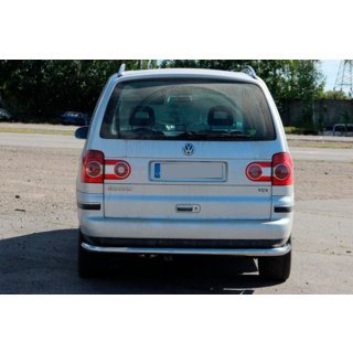 Задняя защита AK005 Volkswagen Sharan 1995-2010 гг. фото 4
