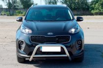 Kia Sportage 2015-2021 гг. Кенгурятник WT006 (нержавейка) фото 10
