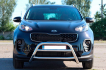 Kia Sportage 2015-2021 гг. Кенгурятник WT023 Нержавейка фото 4