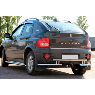 Задняя защита AK005-2 (нерж. сталь) фото 1