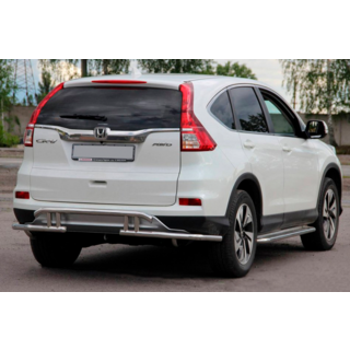 Задняя дуга AK003-21 (нержавейка) фото 3