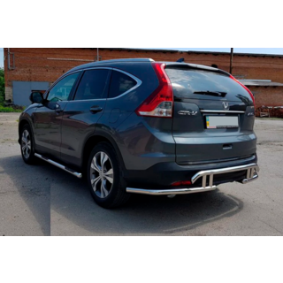 Задняя дуга AK003-21 (нержавейка) фото 4