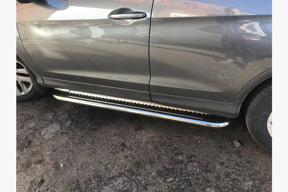 Боковые Пороги KB001 Нержавейка Image