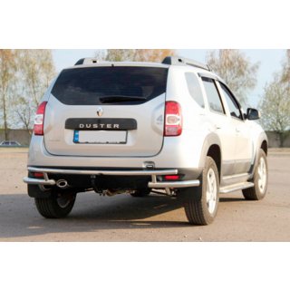 Задняя дуга AK005-Special (нерж. сталь) Dacia Duster 2008-2018 гг. фото 3