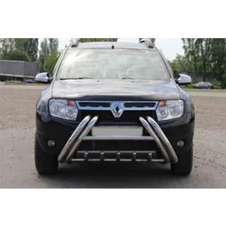 Кенгурятник Kelebek WT011 (нерж.) Renault Duster 2008–2017 гг. фото 3