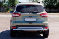 Ford Kuga/Escape 2013-2019 гг. Задняя дуга AK002 (нержавейка) фото 2