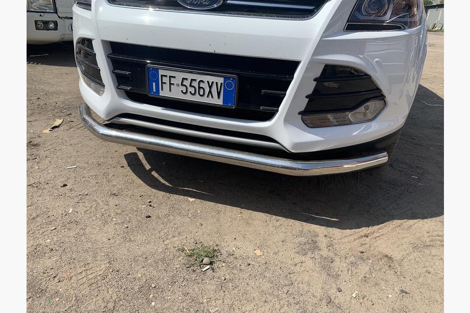 Ford Kuga/Escape 2013-2019 гг. Передняя защита ST008 (нержавейка) Фото 8