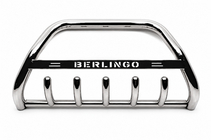 Citroen Berlingo 2008-2018 гг. Кенгурятник WT004 (нержавейка) 60 мм фото 2