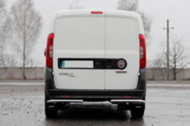 Opel Combo 2012-2018 гг. Задние Углы AK003 (Нержавейка) фото 4