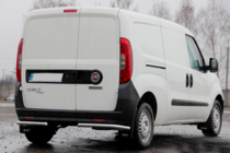 Opel Combo 2012-2018 гг. Задние Углы AK003 (Нержавейка) фото 2