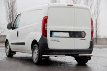 Opel Combo 2012-2018 гг. Задние Углы AK003 (Нержавейка) фото 3