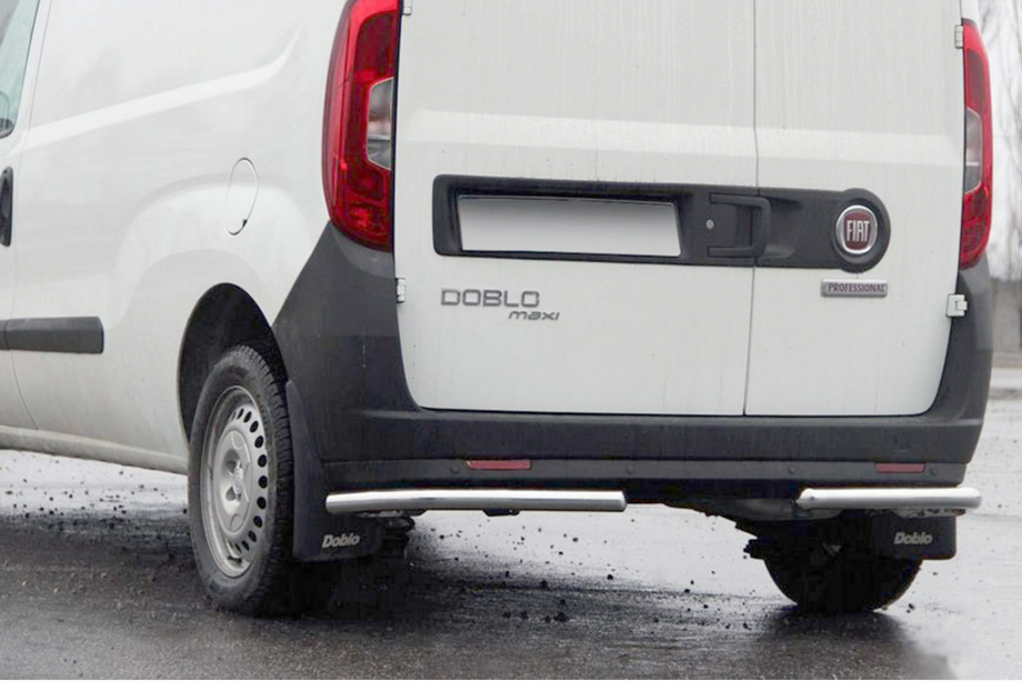 Opel Combo 2012-2018 гг. Задние Углы AK003 (Нержавейка) Image