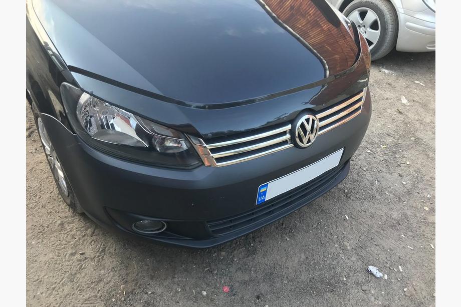 Volkswagen Caddy 2010-2015 гг. Хром Накладки на Решетку (2 шт, Нержавейка) OmsaLine - Итальянская Нержавейка Фото 2