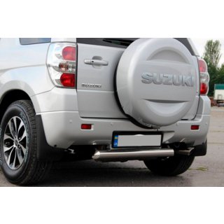Задняя защита AK002 (нерж. сталь) Suzuki Grand Vitara 2005-2017 гг. фото 2