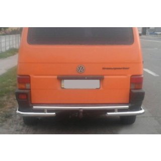 Задняя дуга AK003-2 (нержавейка) Volkswagen T4 Transporter 1990-2003 гг. фото 1