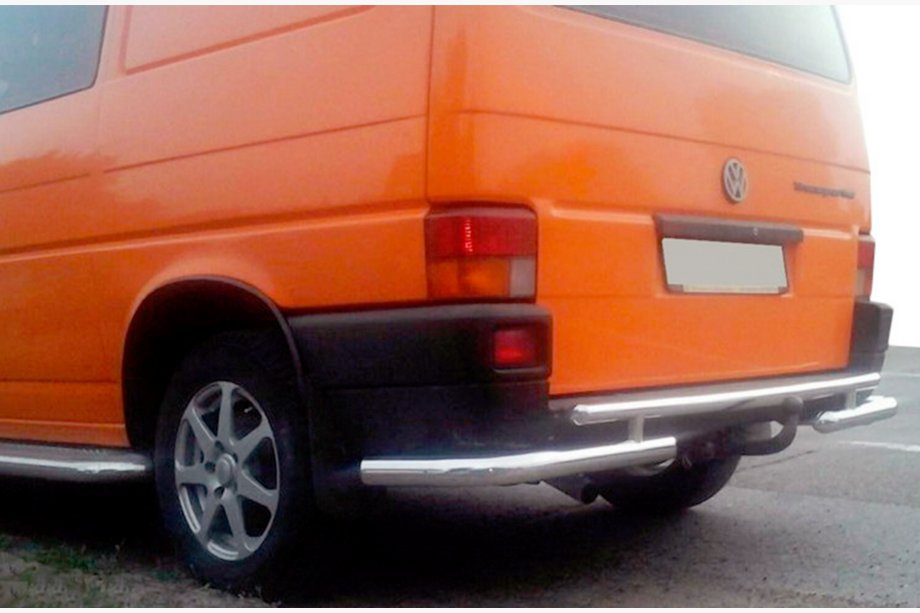Volkswagen T4 Caravelle/Multivan 1990–2003 гг. Задняя дуга AK003-2 (нержавейка) Фото 3