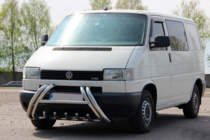 Volkswagen T4 Transporter 1990-2003 гг. Кенгурятник WT01 (нержавейка) фото 1